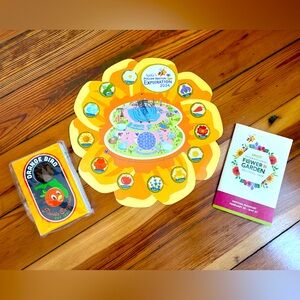 Disney Epcot Flower And Garden 2024 Scavenger Hunt Mini Corn Hole Orange Bird